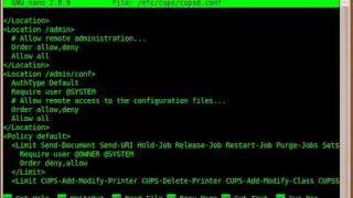 Installing and configuring CUPS [upl. by Trebmer763]