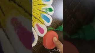 Easy Rangoli design for Beginners [upl. by Lena]