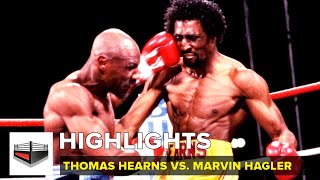 Thomas Hearns vs Marvin Hagler Combate del año 85 [upl. by Urbannai]