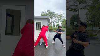 Money Heist vs Police 40 moneyheist parkour police escape shorts cpider98 [upl. by Collen]