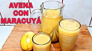 ✅ AVENA CON MARACUYA ¡Desayuno super saludable [upl. by Azpurua]