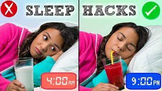 How to Fall Asleep FAST When You CAN’T Sleep 10 Sleep Life Hacks [upl. by Ahsieki]