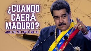 ¿Cuándo y cómo caerá Maduro Analizo su carta natal Predicciones Astrológicas [upl. by Jaquelin]