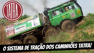 O SISTEMA DE TRAÇÃO DOS CAMINHÕES TATRA [upl. by Friedrick]