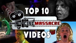 Top 10 Cinemassacre Videos NonAVGN [upl. by Aillil595]