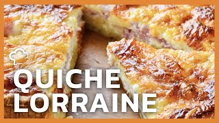 Quiche Lorraine  Recette FoodCuisine [upl. by Cissiee]