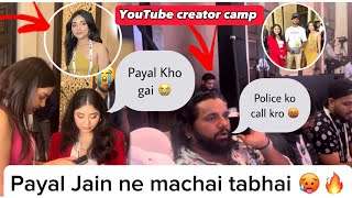 Payal Jain Ne Machaai Tabhai 🔥🥵  YouTube Creator Camp 2023  Payal Jain  Tena Jain [upl. by Ganny546]