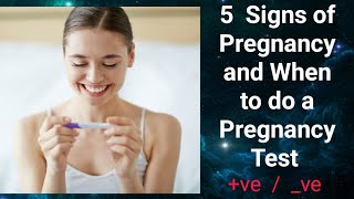 5 Key Signs of Pregnancy and When to Take a Test Newmomsdiary15 moms [upl. by Yelruc]