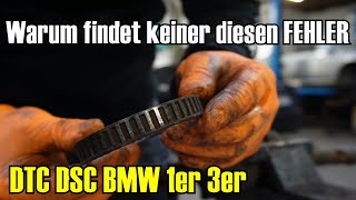 BMW 1er 3er Ruckelt DTC ASC Probleme beheben  ABS Ring ABS Sensor [upl. by Dranal913]