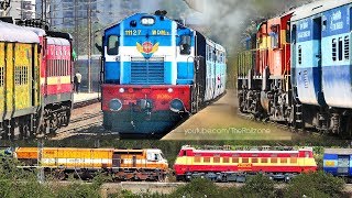 Perfect CROSSING Trains 3  Indian Railways [upl. by Quincy]