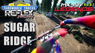 Sugar Ridge  Reflex Throwback track  MX vs ATV Legends V307  125  1st person [upl. by Ennairod231]