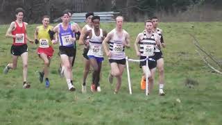 Senior Men South of England Cross Country Championships at Beckenham 28th January 2023 [upl. by Asim]