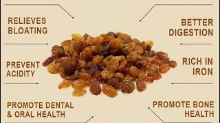 5 reasons to eat soaked raisins [upl. by Aratas]