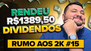 OS FIIS QUE ME PAGAM R 455 REAIS POR MÃŠS  Rumo aos R 2000 de RENDA PASSIVA 15 [upl. by Birkle194]