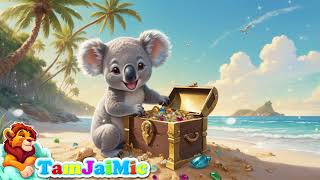 Kidsong  Koala’s Treasure on the Beach [upl. by Nicolais]