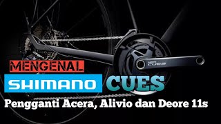 Mengenal Shimano Cues Pengganti Shimano Deore 11s alivio Acera dan Altus [upl. by Ybhsa]