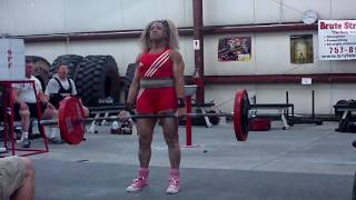 MARY JACOBSON DEADLIFTING POWER MEET STRONGWOMAN [upl. by Arres]