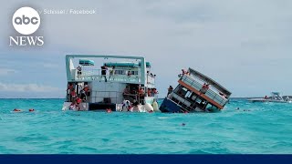 American dies in ferry sinking in Bahamas [upl. by Guy]