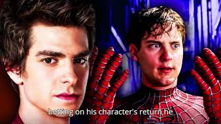 Will Andrew Garfield Return To MCU and Reunite with Tobey Maguire and Tom Holland In Spiderman 4 [upl. by Oneal]