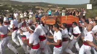 Multitudinaria llevada del Cristo del Sahúco a su ermita [upl. by Roydd]