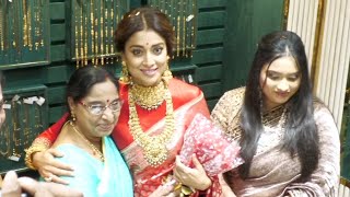 Actress Shriya Saran Launches Kriya Jewellers at KPHB  MS Talkies [upl. by Amik]