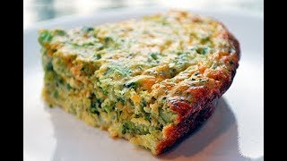 Crustless Broccoli Quiche [upl. by Drewett846]