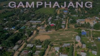 DRONE VIEW GAMPHAJANG VILLAGE CHURACHANDPUR [upl. by Ahseihs872]