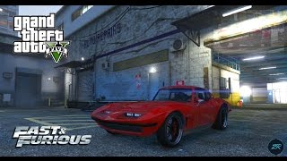 Fate Of The Furious  Lettys Corvette Stingray Coquette Classic Build Tutorial  GTA 5 Online [upl. by Dodwell]