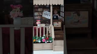 Miniature Cafe miniatures miniatureart craft trending fyp shortsvideo [upl. by Temme]