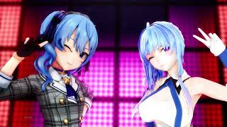 【MMD】BIBBIDIBAビビデバ  Suisei amp USSStLouis [upl. by Catt]