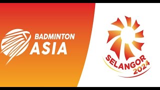 Badminton Asia Team Championships 2024 Live Malaysia VS Japan [upl. by Elleinet342]