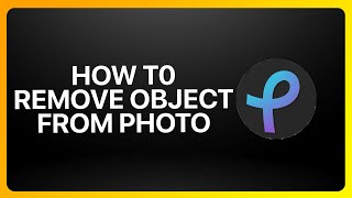 How To Remove Object From Photo In Pixlr Tutorial [upl. by Selin]