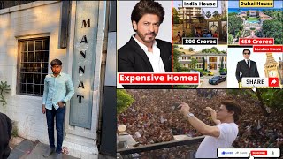 😍Shahrukh khan House mannat  Tour ✨lMumbai’s most Expensive 🤩amp Luxurious House 🏡 [upl. by Anelhtac]