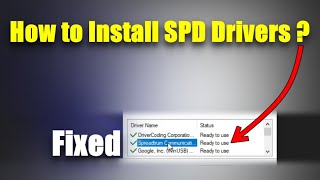 How to Install USB serial Port SPD Drivers In Windows 10 [upl. by Leachim]