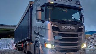 Что внутри scania R500 Обзор scania Водитель Скандинавии [upl. by Aroz]