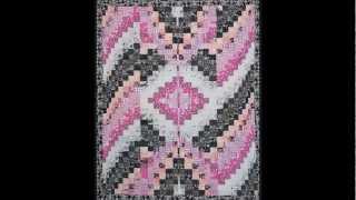 Bargello Quilt Gallery 2011 by Becky Botello [upl. by Sidonnie]