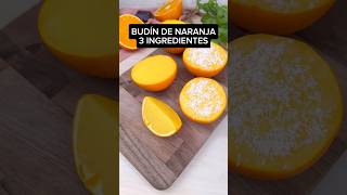 BUDÍN de NARANJA con 3 INGREDIENTES shorts recetas [upl. by Reynard]