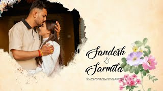 CINEMATIC POST WEDDING 4K  SANDESH amp SARMILA  WEDDING STATION [upl. by Jutta]