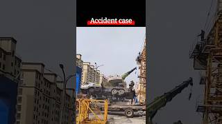 84 Mobile crane collapse 😱 crane accident [upl. by Enetsuj]