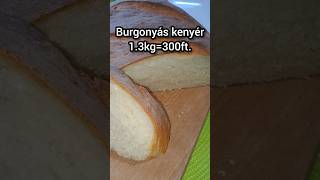 Olcsó burgonyás kenyér food foryou gastronomia [upl. by Carlson]