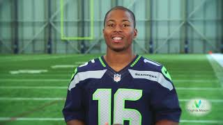 Your Winning Heart Stats – A message from Tyler Lockett Seattle Seahawks [upl. by Gardy]