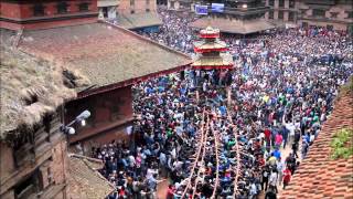 Bisket Jatra Festival  Bhaktapur 2012 [upl. by Llevaj]