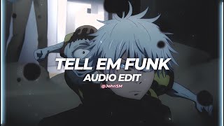 Tell Em In Brazil tiktok version  Edit Audio [upl. by Stockmon]