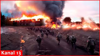 Hundreds of soldiers could die at Russian warehouse in Toropets quotNothing remains of the bodiesquot [upl. by Aneris504]