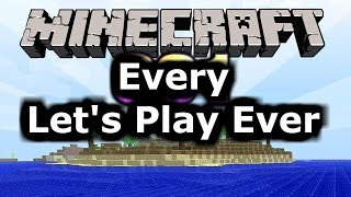 Every Minecraft Lets Play Ever In Under A Minute [upl. by Willow593]