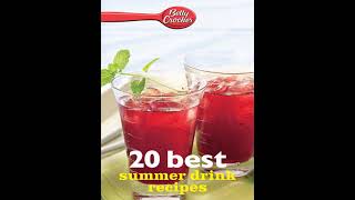 Betty Crocker 20 best summer drink recipes [upl. by Anawaj154]