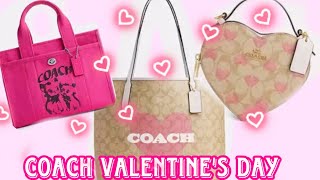 COACH LIL NAS X COACH OUTLET VALENTINES DAY HANDBAGS COACH DISNEY COLLECTION COACH HEART VIRAL BAG [upl. by Laicram373]