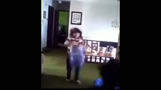 Kid beats brother with water bottle meme [upl. by Nickie]