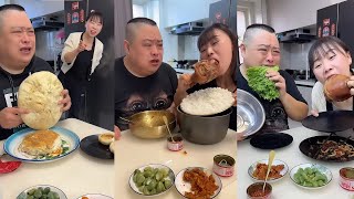 สามีโง่และภรรยาที่ฉลาด🤣asmr อาหาร food funnyvideo ตลก eating [upl. by Gnex606]