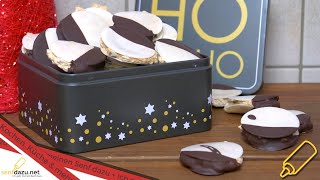 Cranberry Nuss Makronen mit Double Oblaten I Schnell und einfach Backen I Rezept zu Weihnachten [upl. by Gardol]